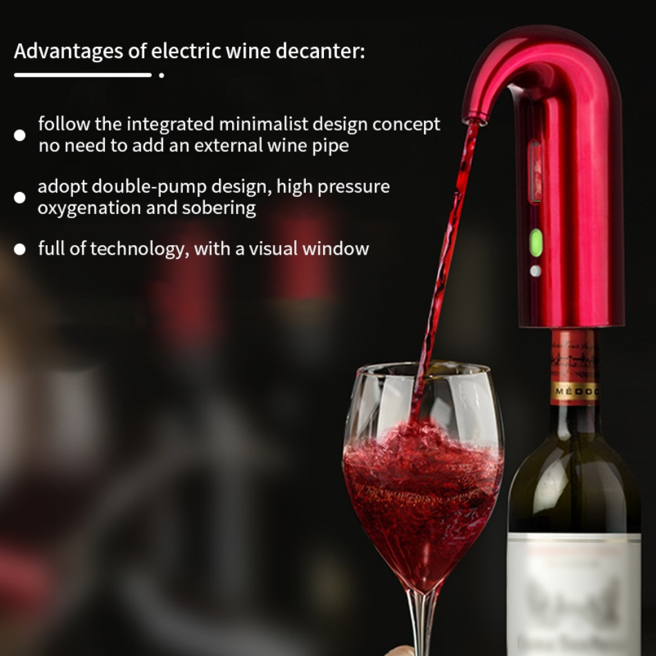 Electric Wine Pump & Bottle Dispenser
